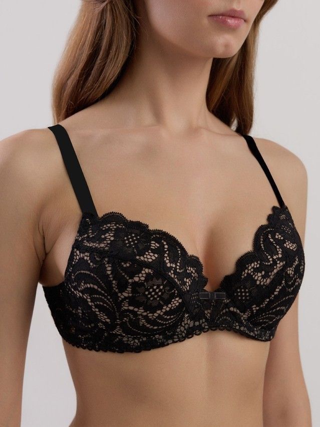 Bra CONTE ELEGANT LEO TB1164, s.70A, black - 1