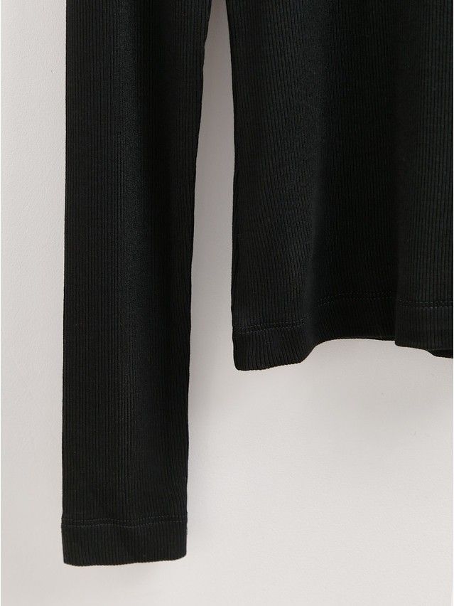 Women's polo neck shirt CONTE ELEGANT LD 2959, s.170-92, black - 8