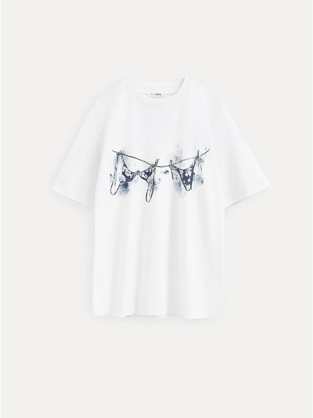 Women's polo neck shirt CONTE ELEGANT LD 3036, s.170-92, white-lingerie - 6