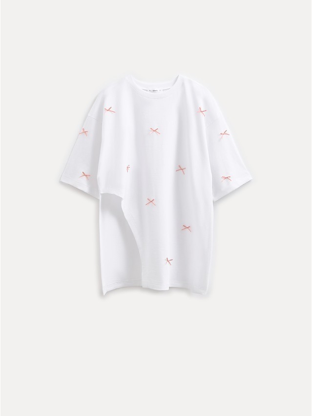 Women's jumper CONTE ELEGANT LD 3299, s.170-84, white-pink - 1