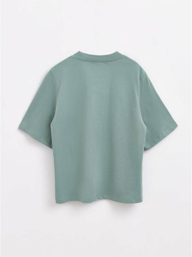 Women's polo neck shirt CONTE ELEGANT LD 1656, s.170-92, green - 5