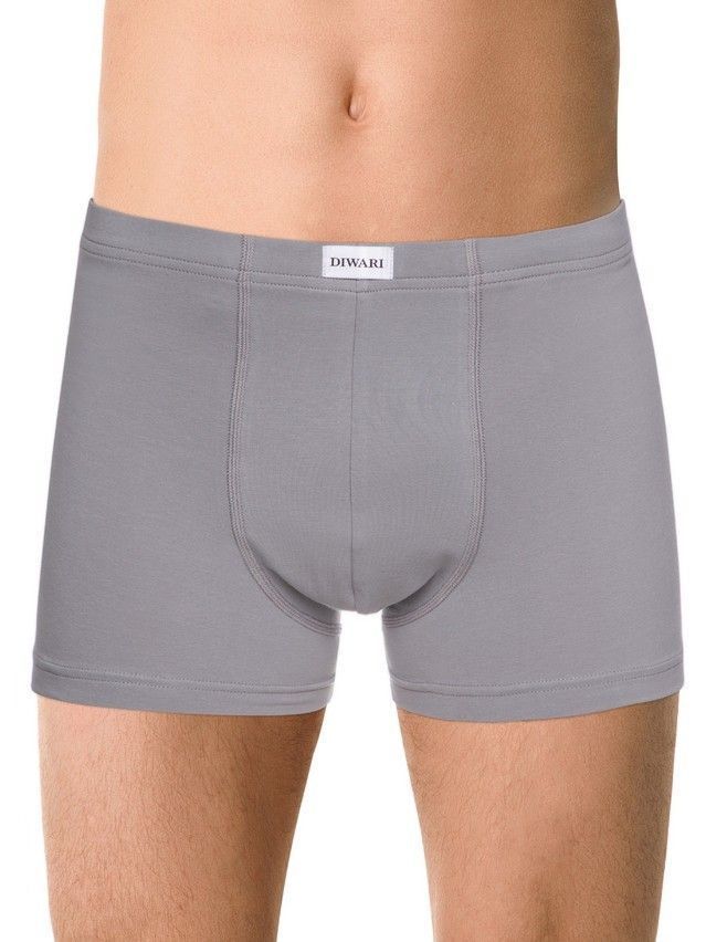 Men's underpants DiWaRi BASIC MEN MSH 2127, s.78,82, light grey - 1