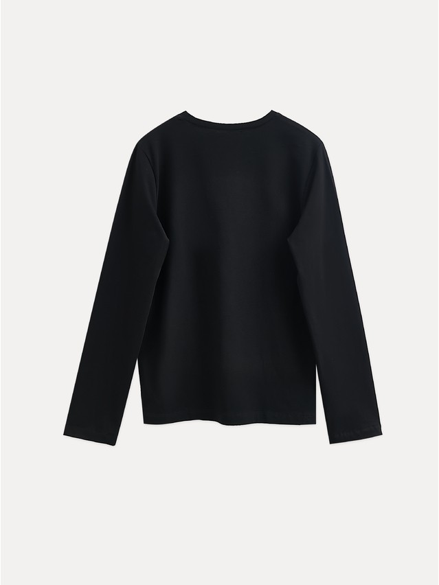 Women's polo neck shirt CONTE LD 3297, s.170-84, black - 2