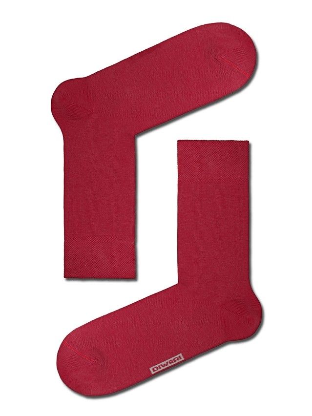 Men's socks DiWaRi HAPPY, s. 42-43, 000 wine-coloured - 2