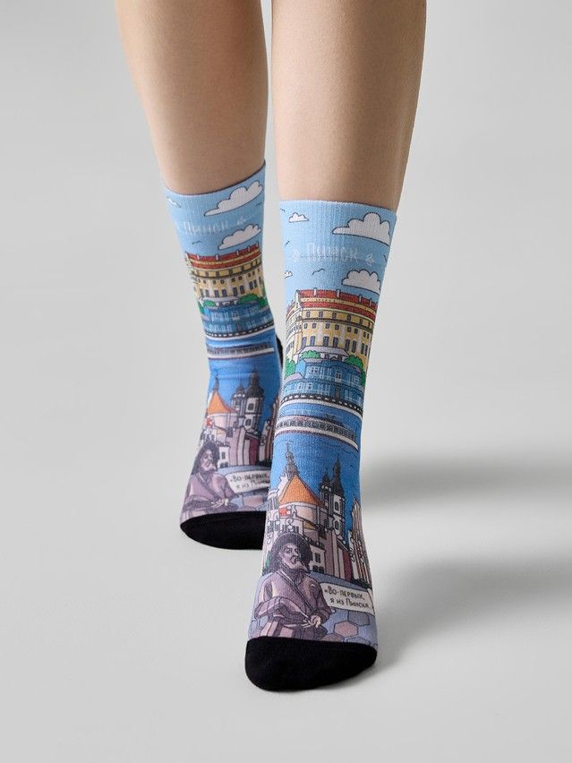 Women's socks CONTE ELEGANT CLASSIC, s.23-25, 1211 multicolor - 2