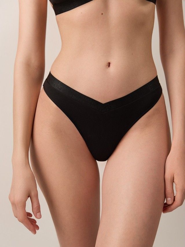 Women's panties CONTE ELEGANT FLEXIBLE LBR 2238, s.90, black - 1