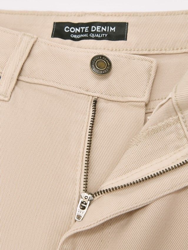 Women's jeans CONTE CON-942, s.164-90, beige - 8