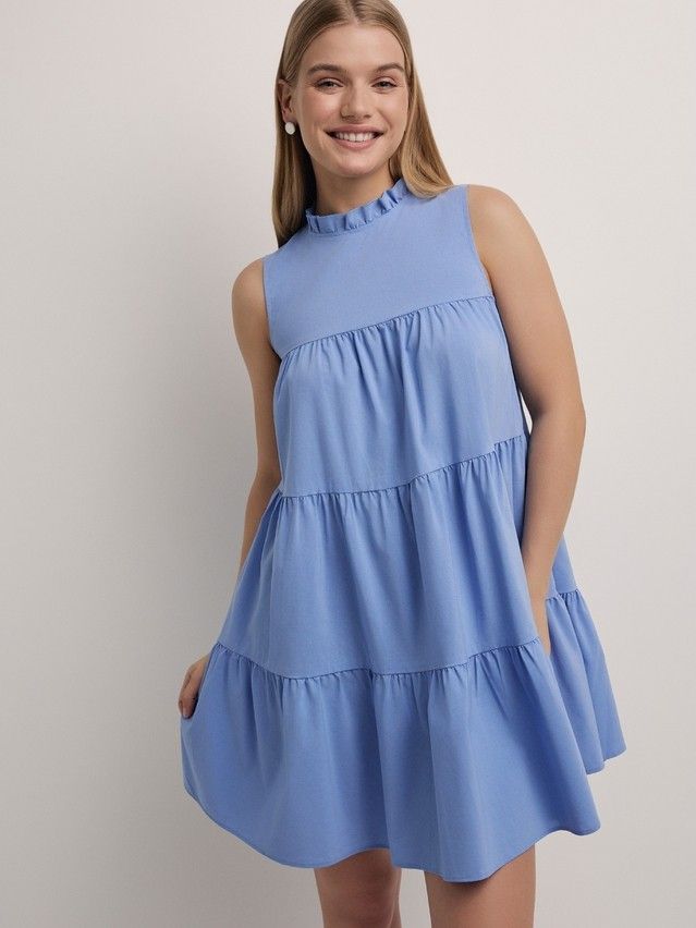 Women's gown CONTE ELEGANT LPL 2940, s.170-84-90, cornflower - 6