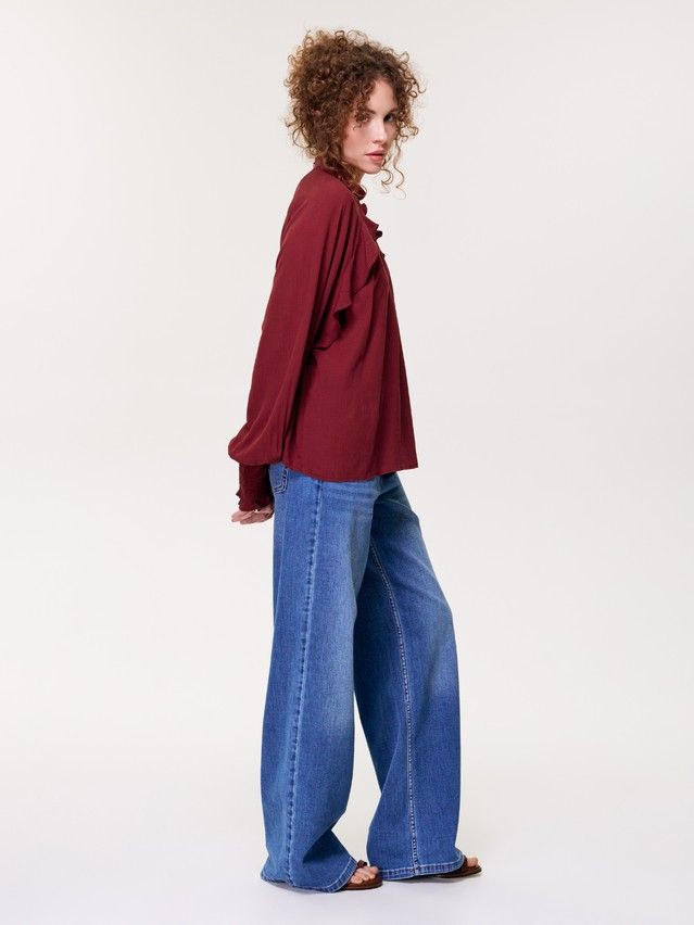 Women's blouse CONTE LBL 3476, s.170-84-90, terracotta - 3