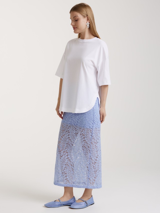 Women's skirt CONTE ELEGANT LU 3161, s.170-90, blue - 3