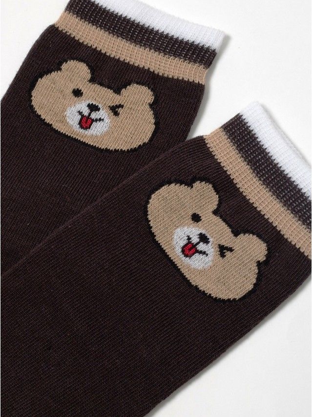 Children's socks CONTE-KIDS TIP-TOP, s.12, 984 dark brown - 5