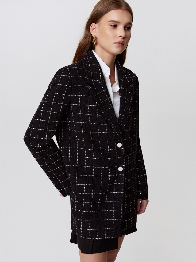 Women's jacket CONTE LJ 3265, s.170-88-94, black-white - 5