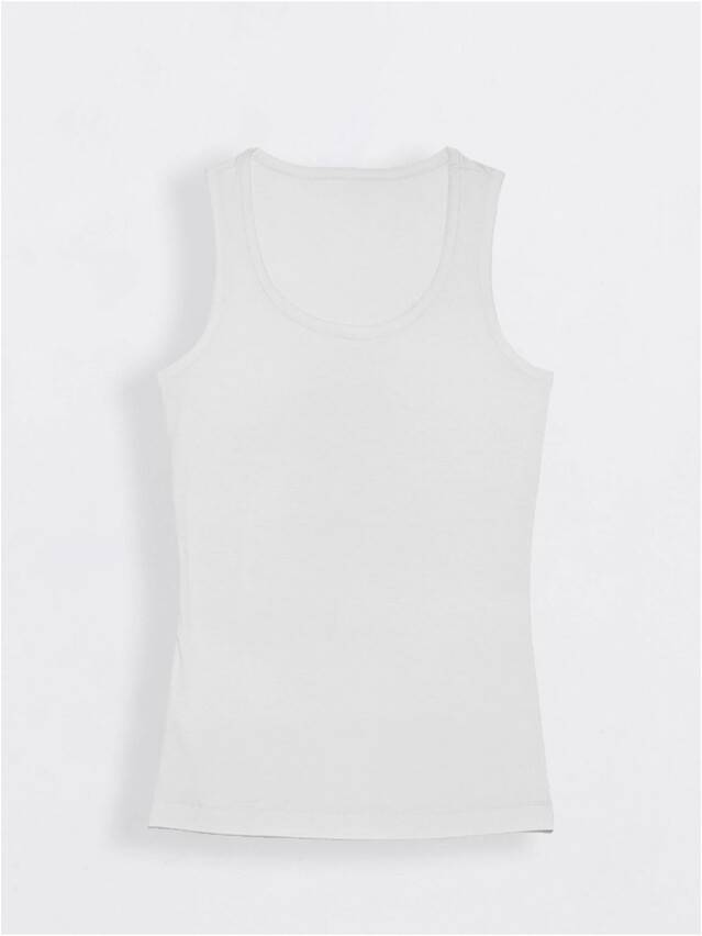 Women's polo neck shirt CONTE ELEGANT LD 928, s.170-100, white - 1