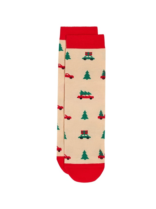 Hosiery set Women's socks CONTE ELEGANT NEW YEAR (4 pairs),(2 pairs),s.23-25, 823 assorted - 10