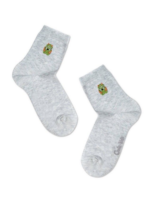 Children's socks CONTE-KIDS TIP-TOP, s.24-26, 516 light grey - 4