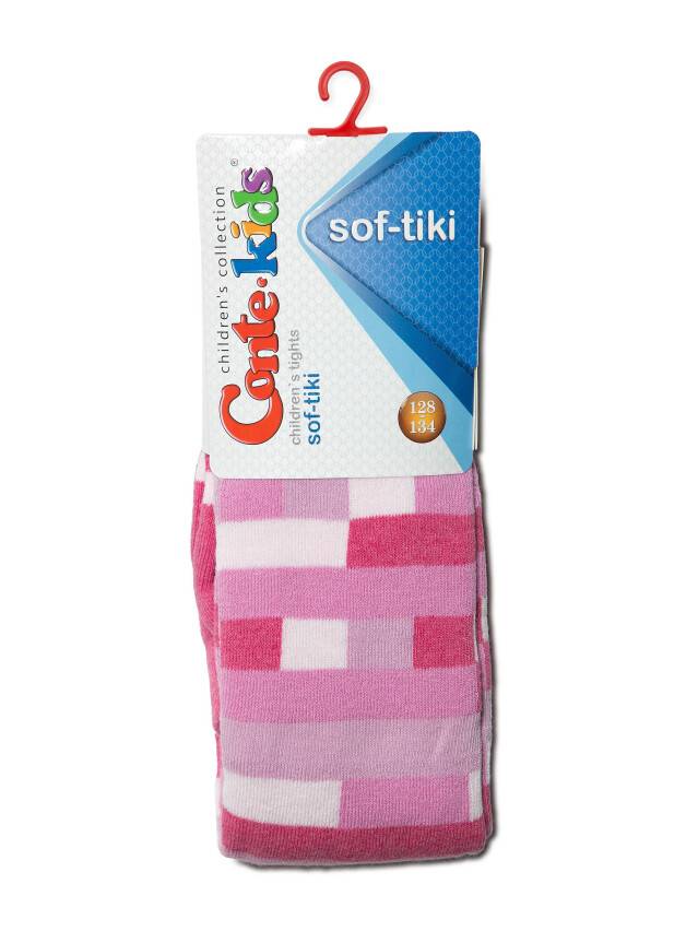 Children's tights CONTE-KIDS SOF-TIKI, s.116-122 (18),393 pink - 2