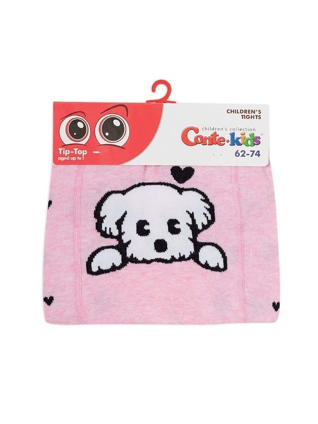 Children's tights CONTE-KIDS TIP-TOP, s.62-74 (12),707 light pink - 3