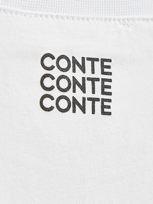 Women's polo neck shirt CONTE ELEGANT LD 3032, s.170-92, white-play - 9