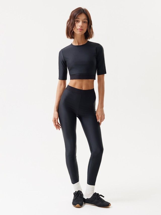 Women's leggings CONTE LLG 3587, s.164-102, black - 1