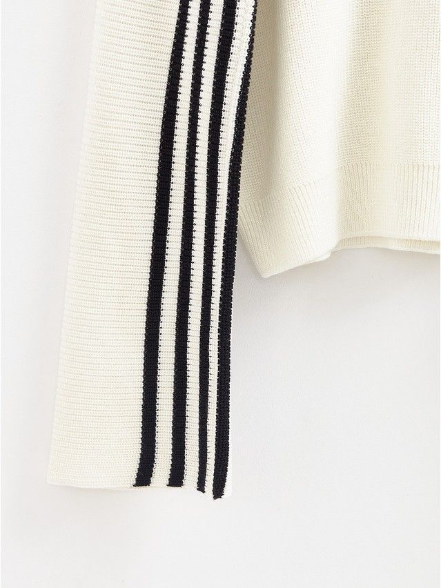Women's pullover CONTE ELEGANT LDK2425, s.170-84, white-black - 10