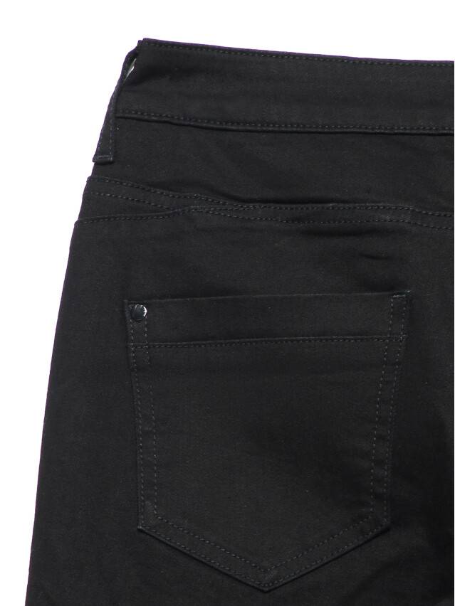 Denim trousers CONTE ELEGANT CON-185, s.170-102, deep black - 7