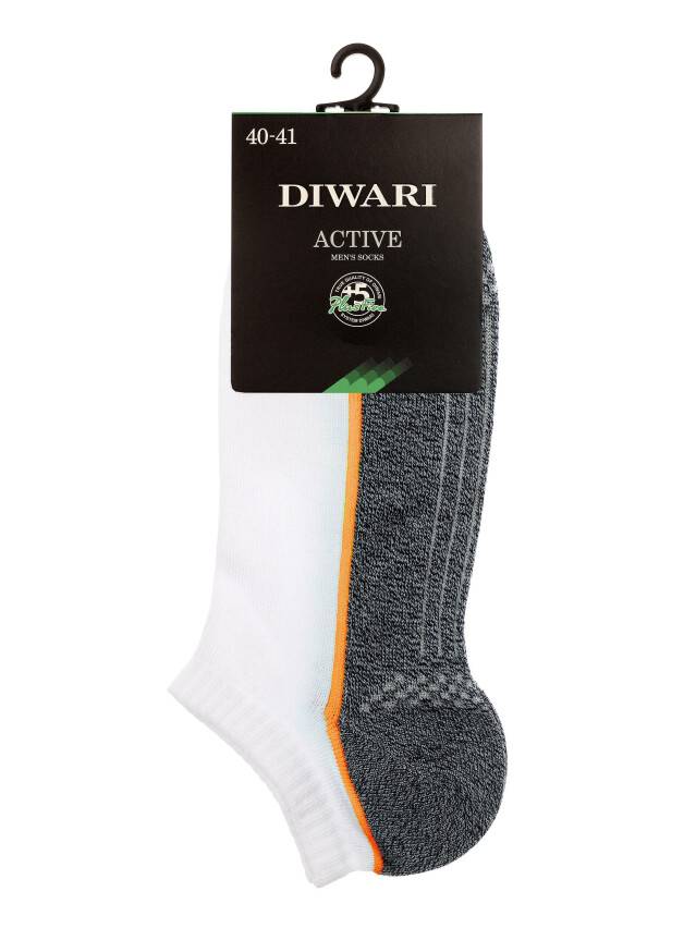 Men's socks DiWaRi ACTIVE, s. 40-41, 044 white-caramel - 2