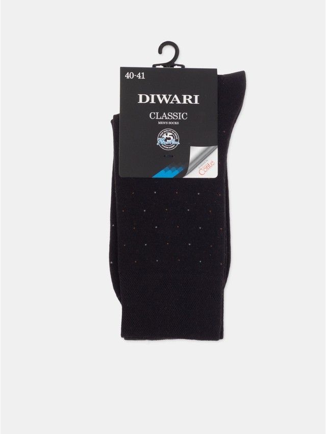 Men's socks DIWARI CLASSIC, s.25, 204 black - 4