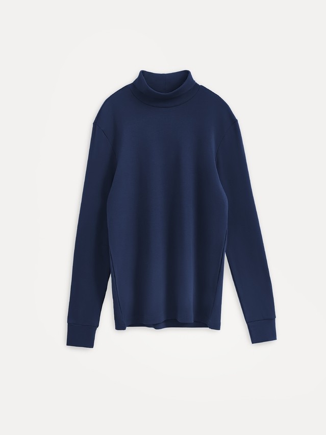 Men's polo neck shirt DIWARI BASIC MEN MD 4033, s.176,182-92, navy - 3