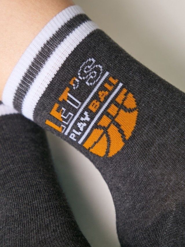 Children's socks CONTE-KIDS SOF-TIKI, s.20, 756 dark grey - 3