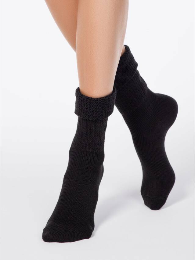 Women's socks CONTE ELEGANT COMFORT, s.23, 000 black - 1