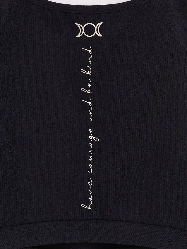 Women's bustier CONTE ELEGANT TATTOO STYLE LBE 1481, s.170-84, black-flower - 5