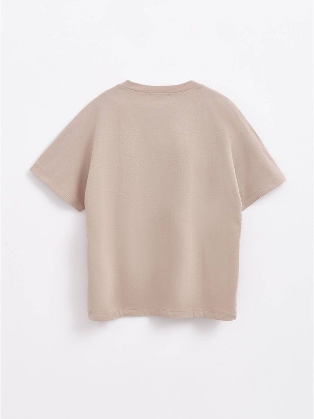 Women's polo neck shirt CONTE ELEGANT LD 1672, s.170-100, beige - 4
