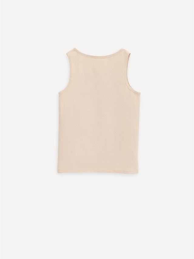 Girl's T-shirt CONTE ELEGANT BASIC COLLECTION DM 5102, s.116,122-60, natural - 2