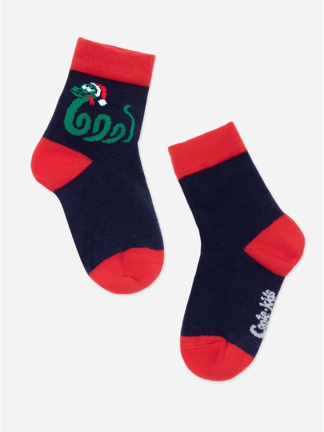 Children's socks CONTE-KIDS NEW YEAR, s.13-14, 165 navy - 5