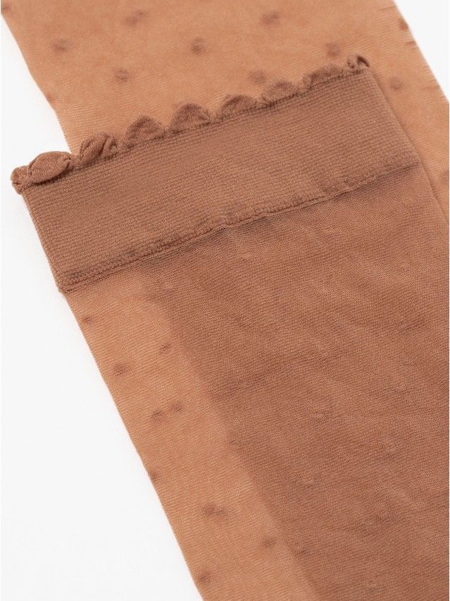 Women's socks CONTE ELEGANT FANTASY, s.23-25, bronz - 1