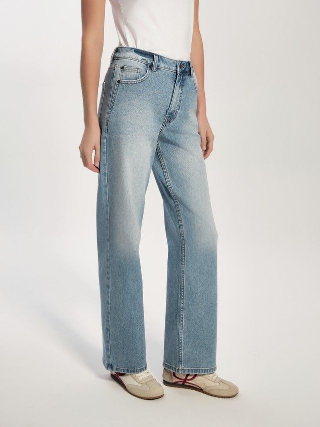 Denim trousers CONTE ELEGANT CON-744, s.170-102, light blue - 4