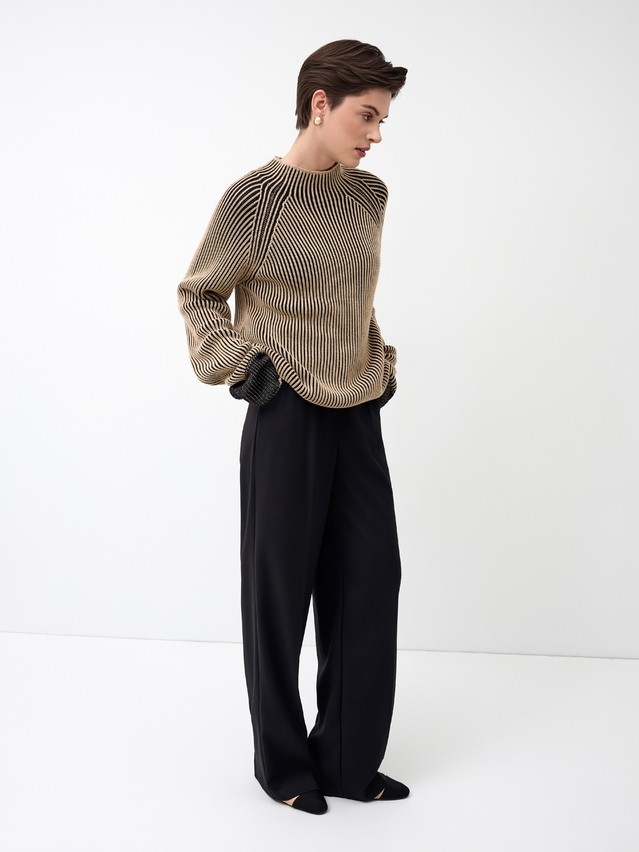 Women's trousers CONTE LBK 3257, s.164-84-90, black - 1