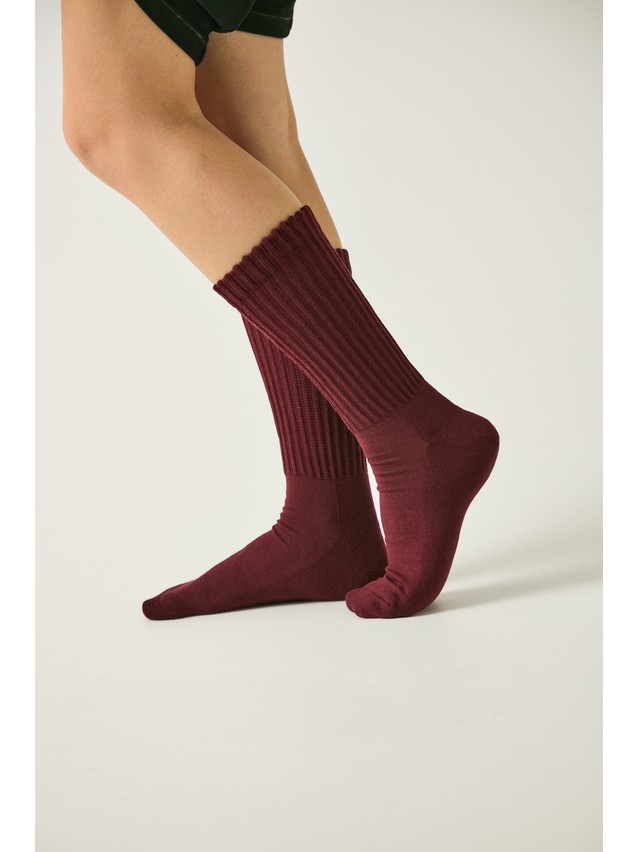 Women's socks CONTE ELEGANT COMFORT, s.23-25, 750 maroon - 2