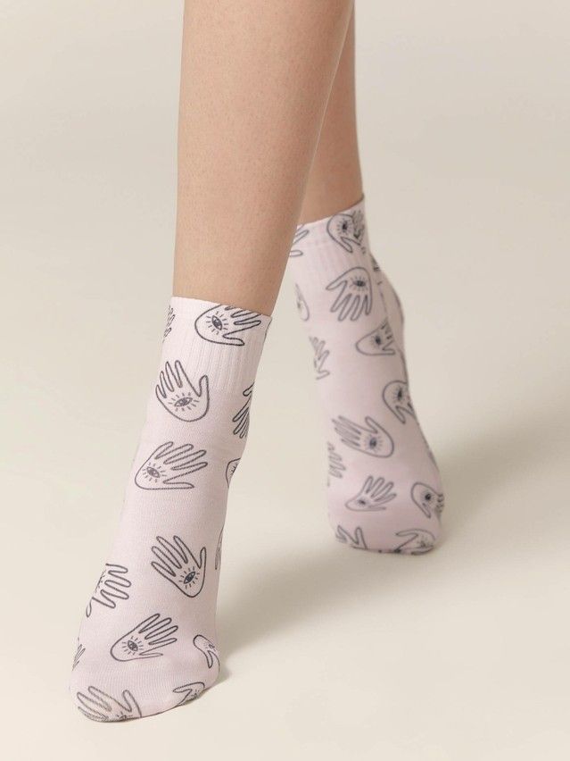 Women's socks CONTE ELEGANT FANTASY, s.23-25, 308 light pink - 1
