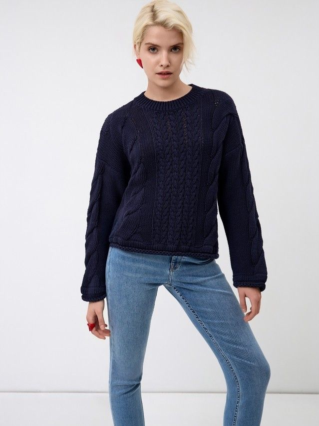 Women's pullover CONTE ELEGANT LDK24124, s.170-84, future dusk - 1