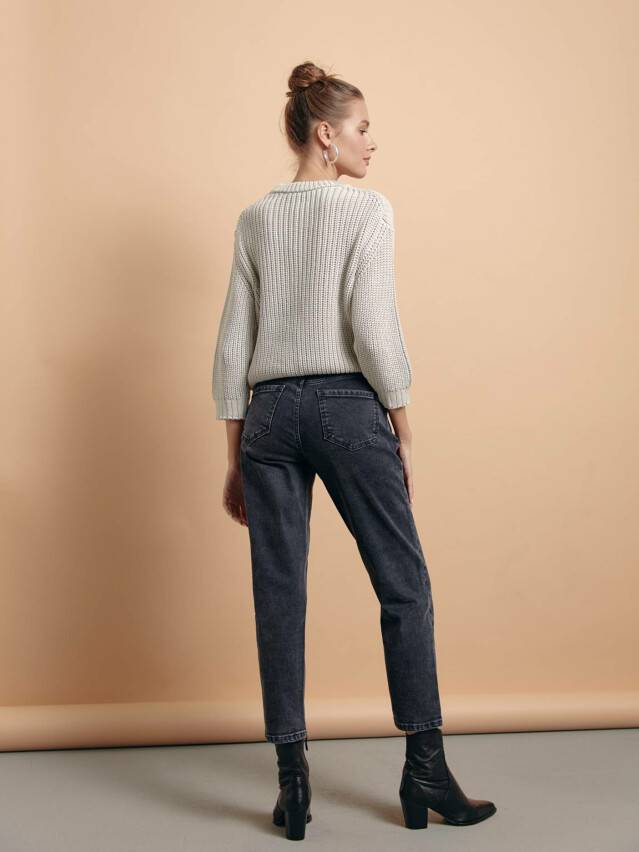Denim trousers CONTE ELEGANT CON-381, s.170-102, washed grey - 4
