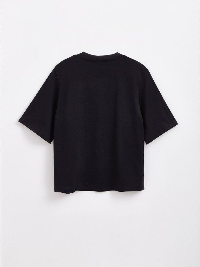 Women's polo neck shirt CONTE ELEGANT LD 1681, s.170-92, black - 5