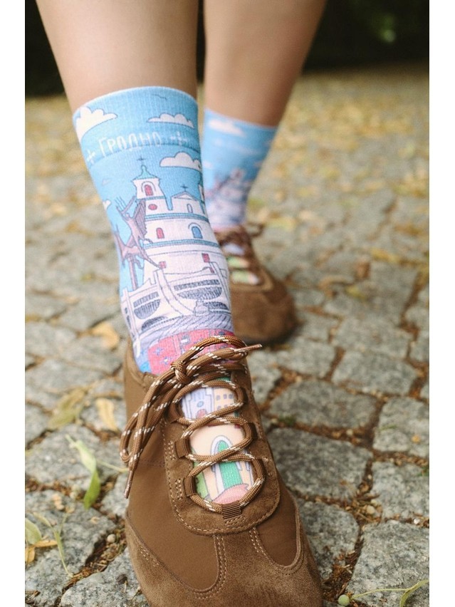 Women's socks CONTE ELEGANT CLASSIC, s.23-25, 1205 multicolor - 1