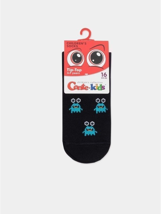 Children's socks CONTE-KIDS TIP-TOP, s.16, 988 black - 7