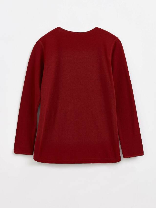 Women's pullover CONTE ELEGANT LFT 593, s.158,164-100, burgundy - 2
