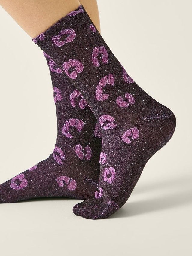 Women's socks CONTE ELEGANT CLASSIC, s.23-25, 688 lilac - 2