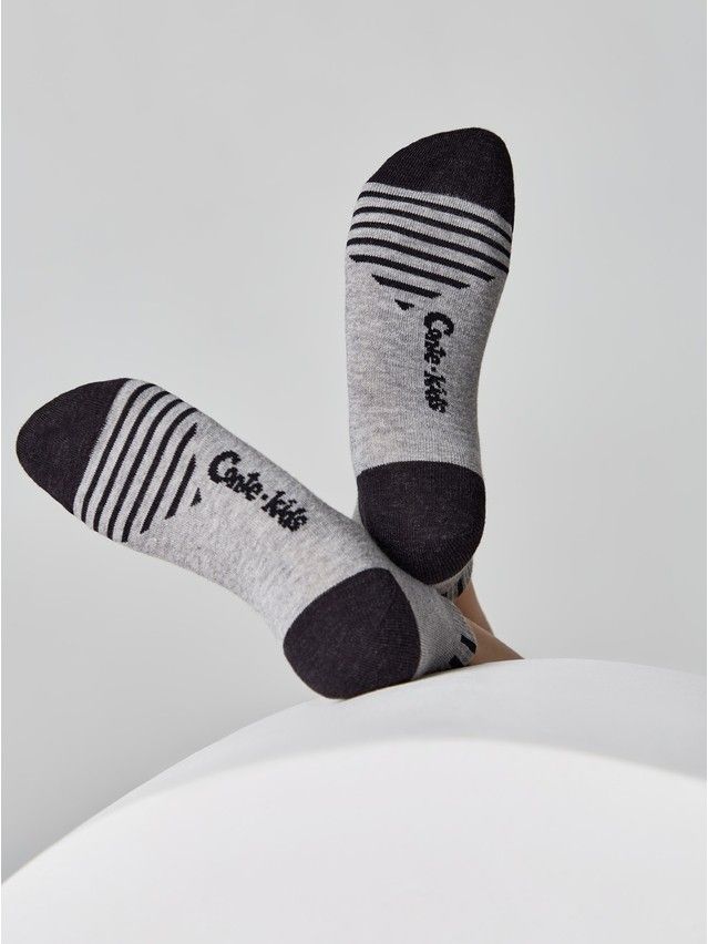 Children's socks ACTIVE (short) 13S-34SP, s. 36-37, 509 gray - 2