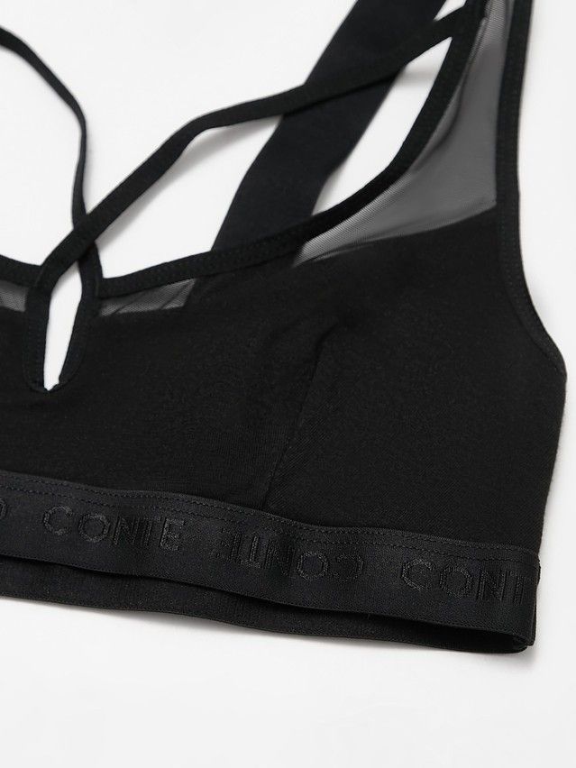 Women's bustier CONTE ELEGANT CRISS CROSS LBE 3014, s.170-84, black - 5