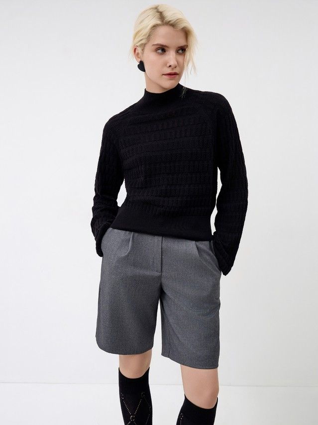 Women's pullover CONTE ELEGANT LDK24107, s.170-84, black - 5
