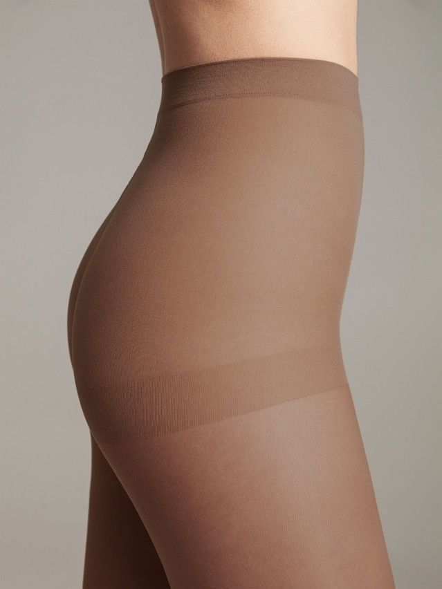 Women's tights CONTE ELEGANT SOLO 70 (euro-envelop),s.2, bronz - 3